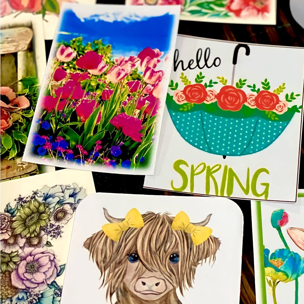 Spring Bag - Collection Of 60 Spring Mini Prints - Picture 6 of 10